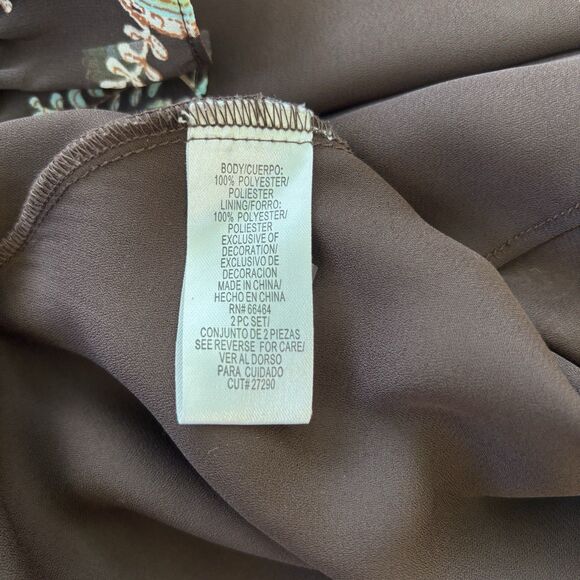 Vintage Womens Y2K Dress Size 10 Boho Forest Fairy Romantic Crochet Lace Paisley - Picture 5 of 16